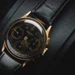 Universal Genève 5922, 18k yellow gold, retailed by Hermès ,1937 Side