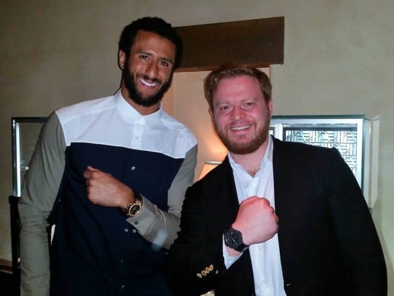 Inside Hublot’s Exclusive Dinner For Colin Kaepernick in San Francisco