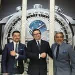 Zenith opens boutique Dr. Naji, Mr. Magada and Mr. Prabakhar