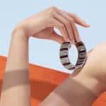 Cartier bracelet white black and green combo
