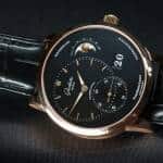 Glashutte Original PanoMaticLunar watch in rose gold 2015 front