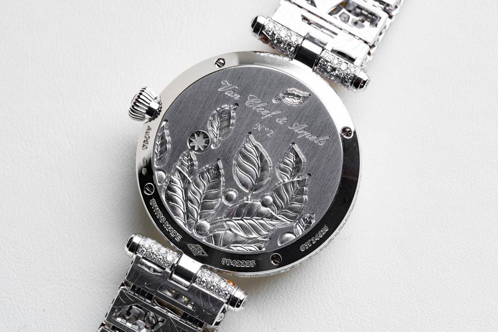 Van Cleef & Arpels Lady Jour des Fleurs Watch 2016 Caseback