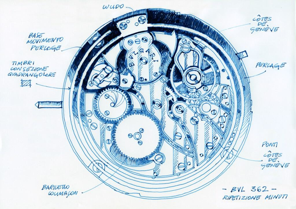 Bulgari Octo Finissimo Minute Repeater sketch