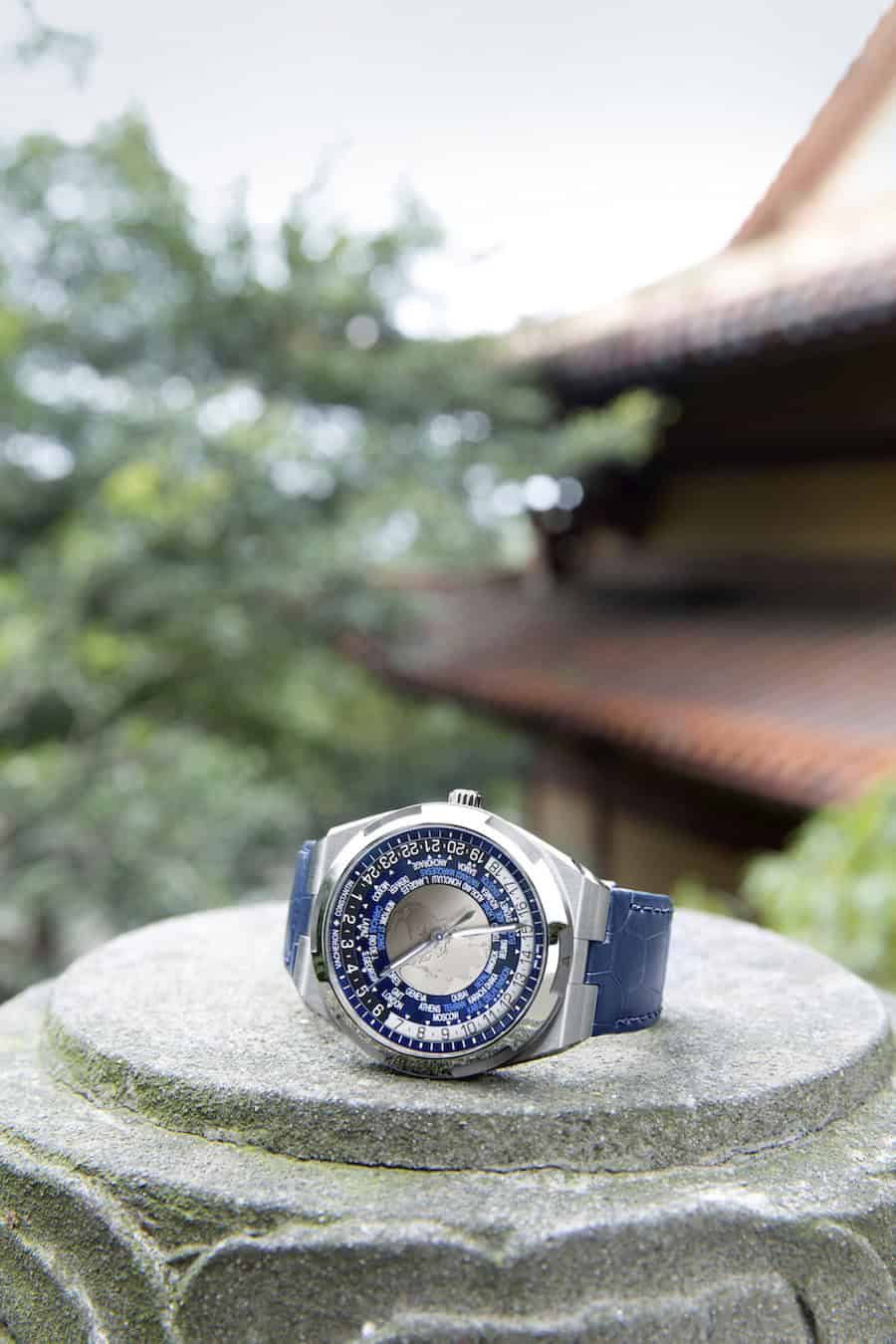 The Vacheron Constantin World Time Overseas watch shot on location in China (Photo: Vacheron Constantin)