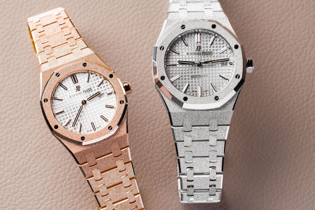 Audemars Piguet Royal Oak Ladies 40th Anniversary Frosted Gold