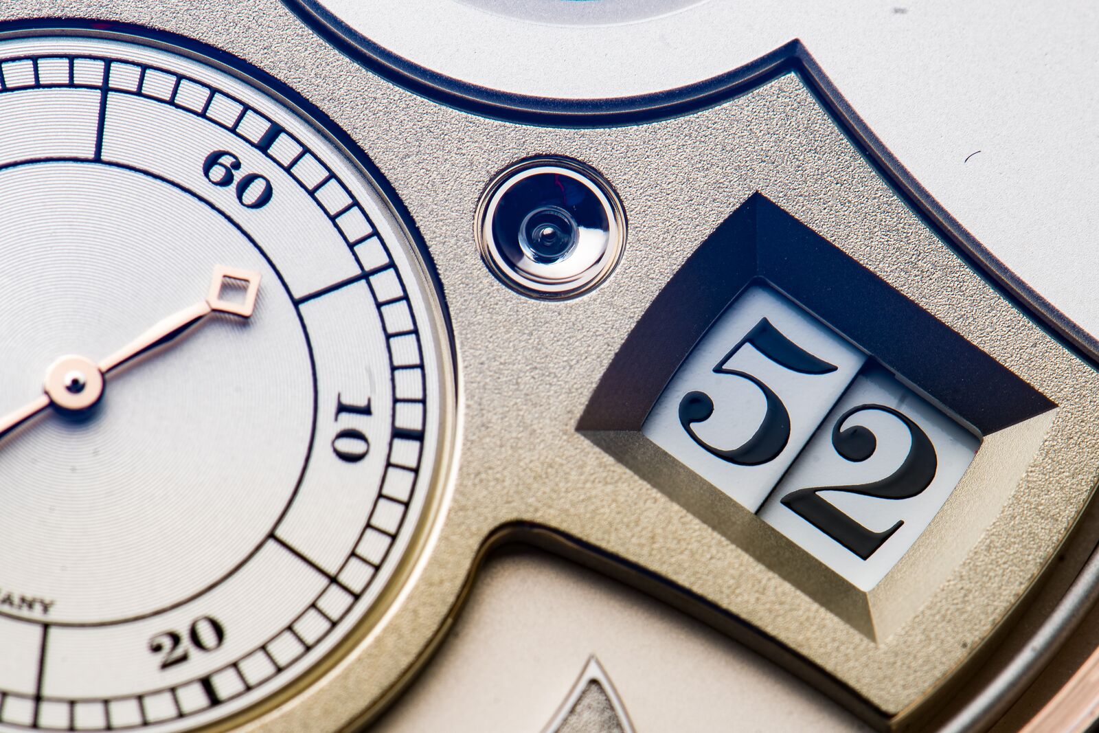A. Lange & Söhne Zeitwerk Decimal Strike honey gold