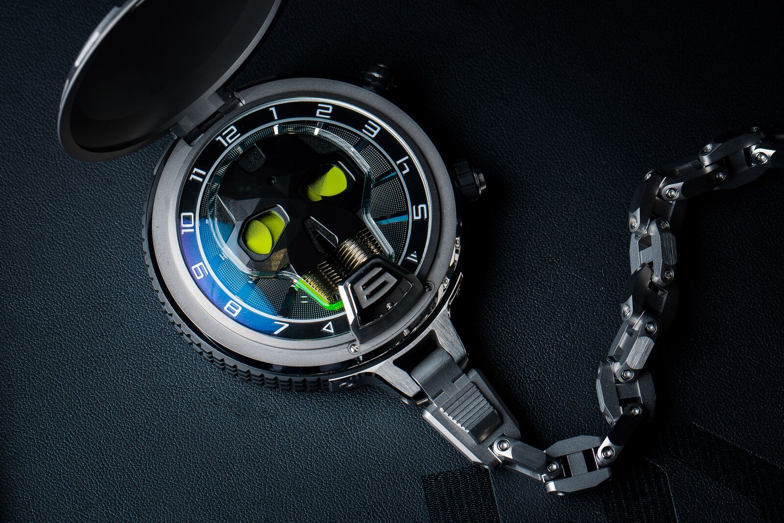 HYT Skull Pocket watch
