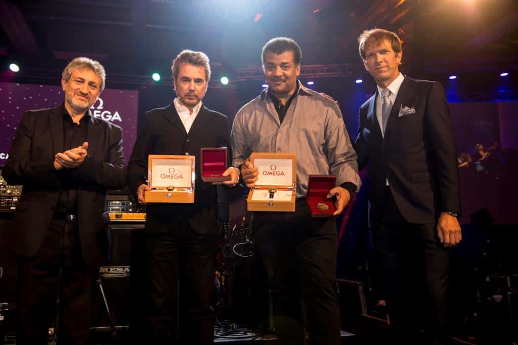 Garik Israelian, Jean-Michel Jarre, Neil deGrasse Tyson, Jean-Pascal Perret