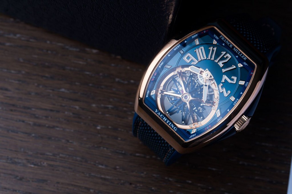 When A Tourbillon Takes Center Stage: Franck Muller Vanguard Gravity Tourbillon Yachting