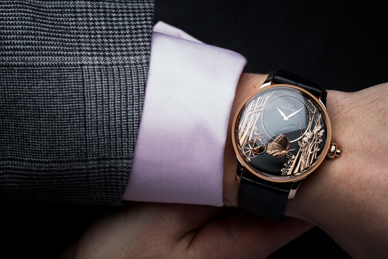 Haute Complication: A Legacy Continues With The Jaquet Droz Loving Butterfly Automaton