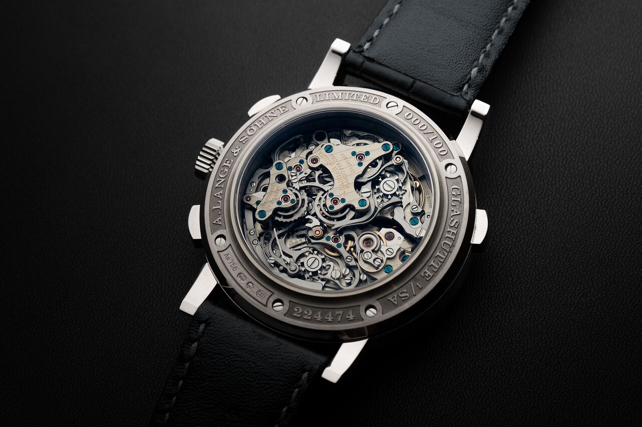 A. Lange & Söhne's Triple Split is not only a technical master piece but also takes finishing to the next level