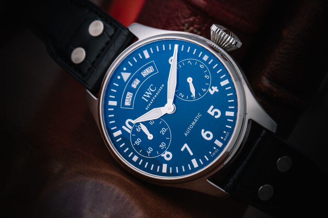 IWC Big Pilot’s Watch Annual Calendar Edition “150 Years”