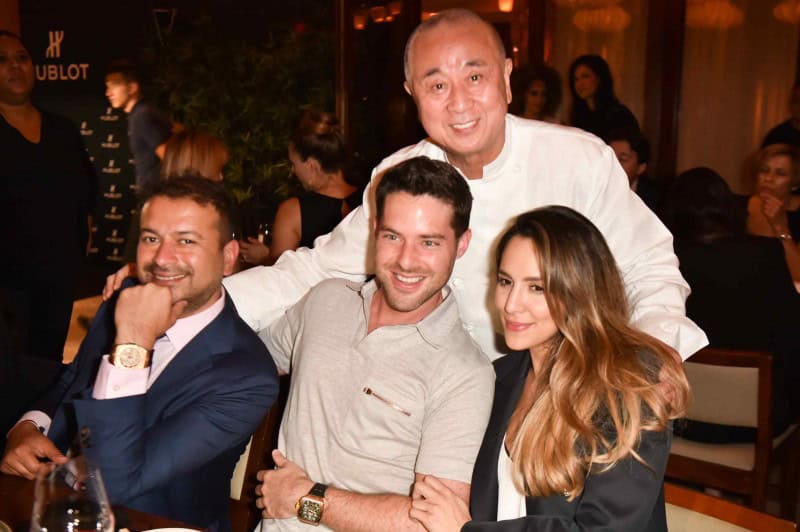 Kamal Hotchandani, Nadav Benimetzky and Nobu-San (Photo Credit: Romain Maurice/Getty Images)