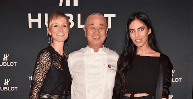 Veronique Sberro, Nobu-San and Deyvanshi Masrani (Photo Credit: Romain Maurice/Getty Images)