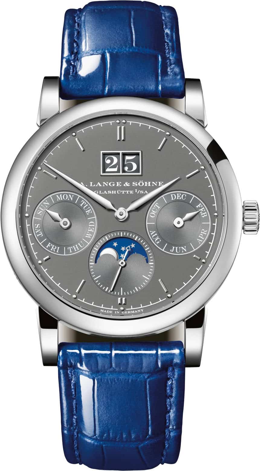 A. Lange & Söhne Unveils U.S. Limited Edition Saxonia Annual Calendar In Grey