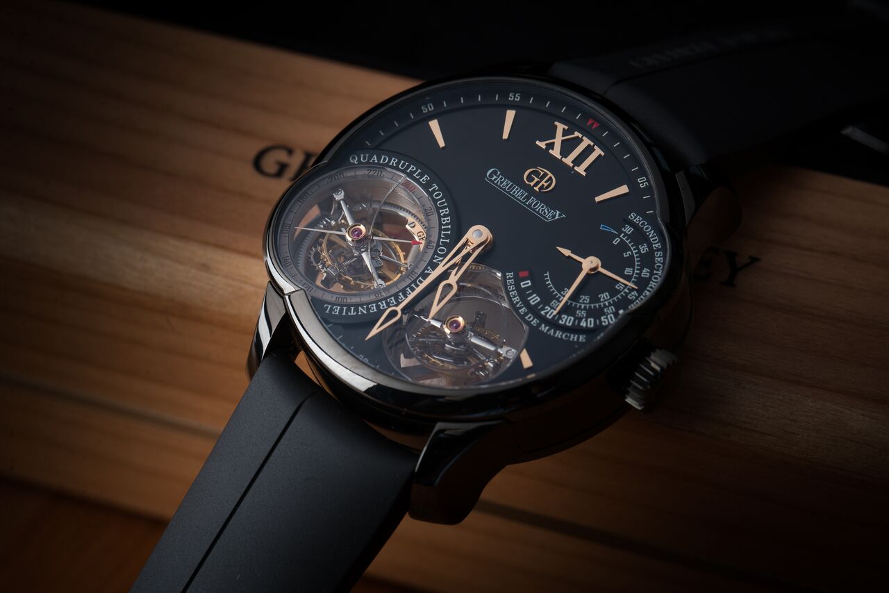 Greubel Forsey Quadruple Tourbillon Black