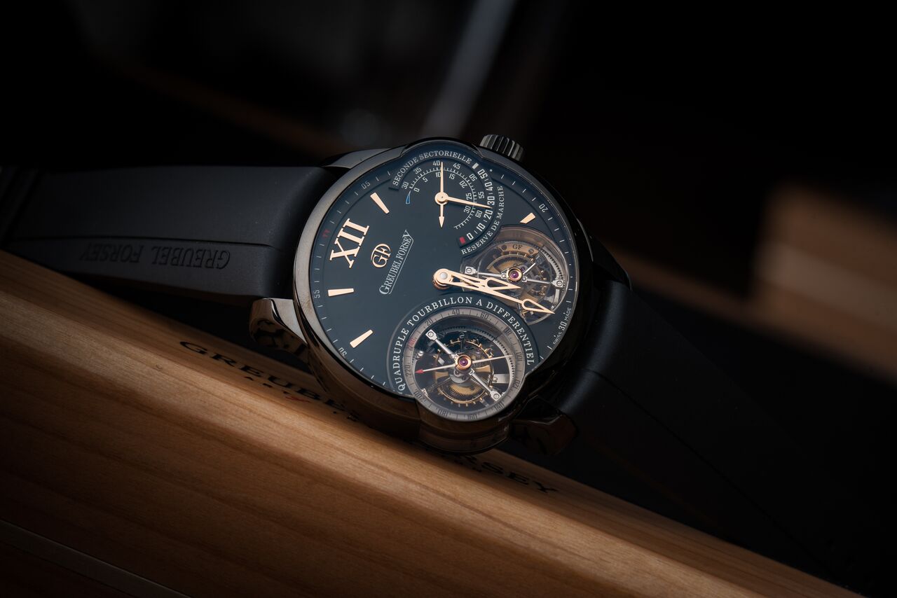 Greubel Forsey Quadruple Tourbillon Black
