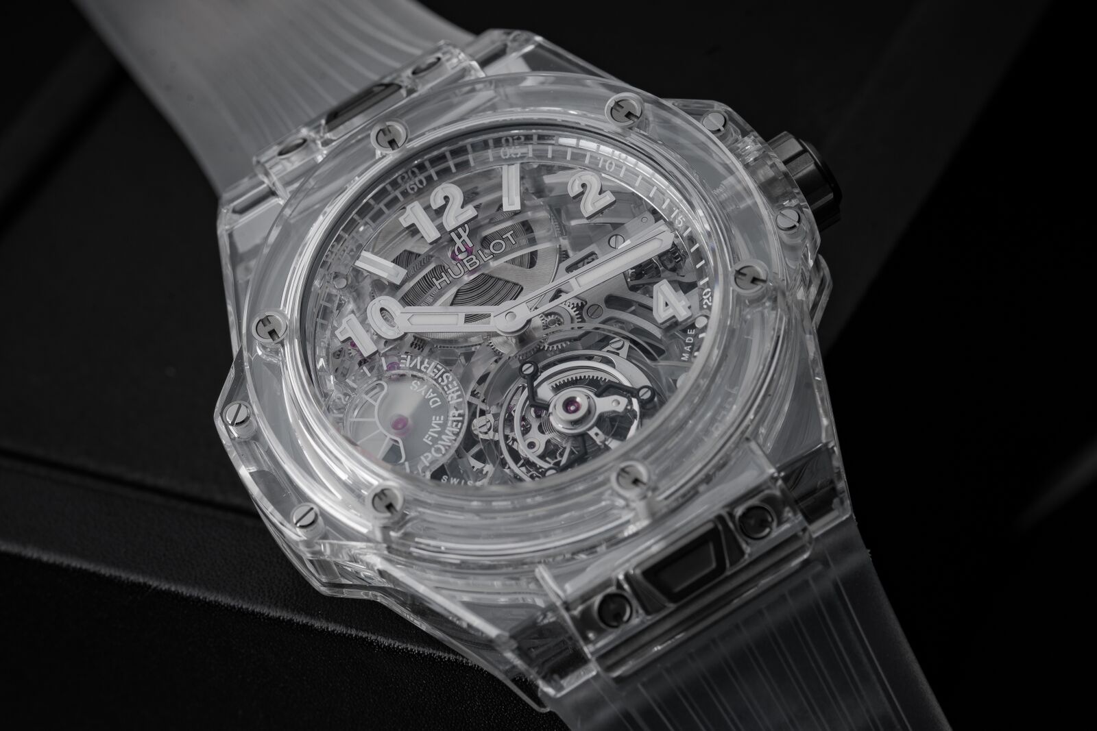 Hublot Big Bang Tourbillon Power Reserve 5 Days Sapphire