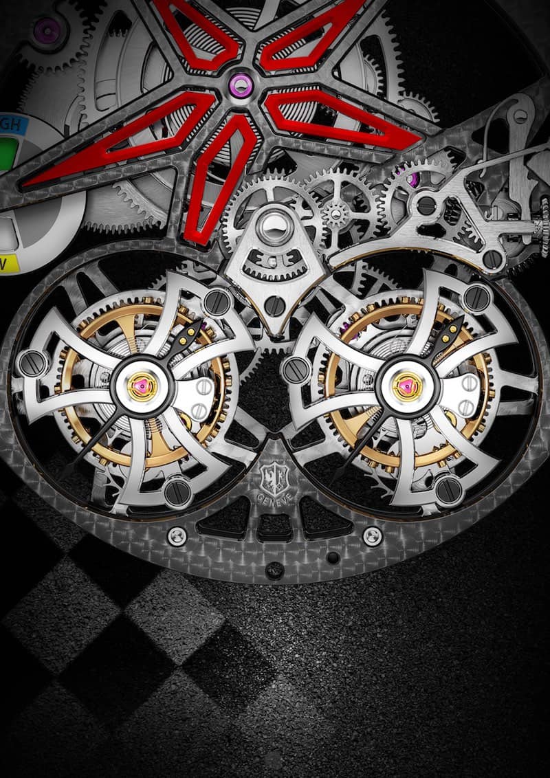 Roger Dubuis Excalibur Spider Pirelli Double Tourbillon