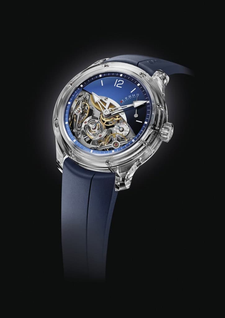 Greubel Forsey Launches Double Balancier Sapphire In North America