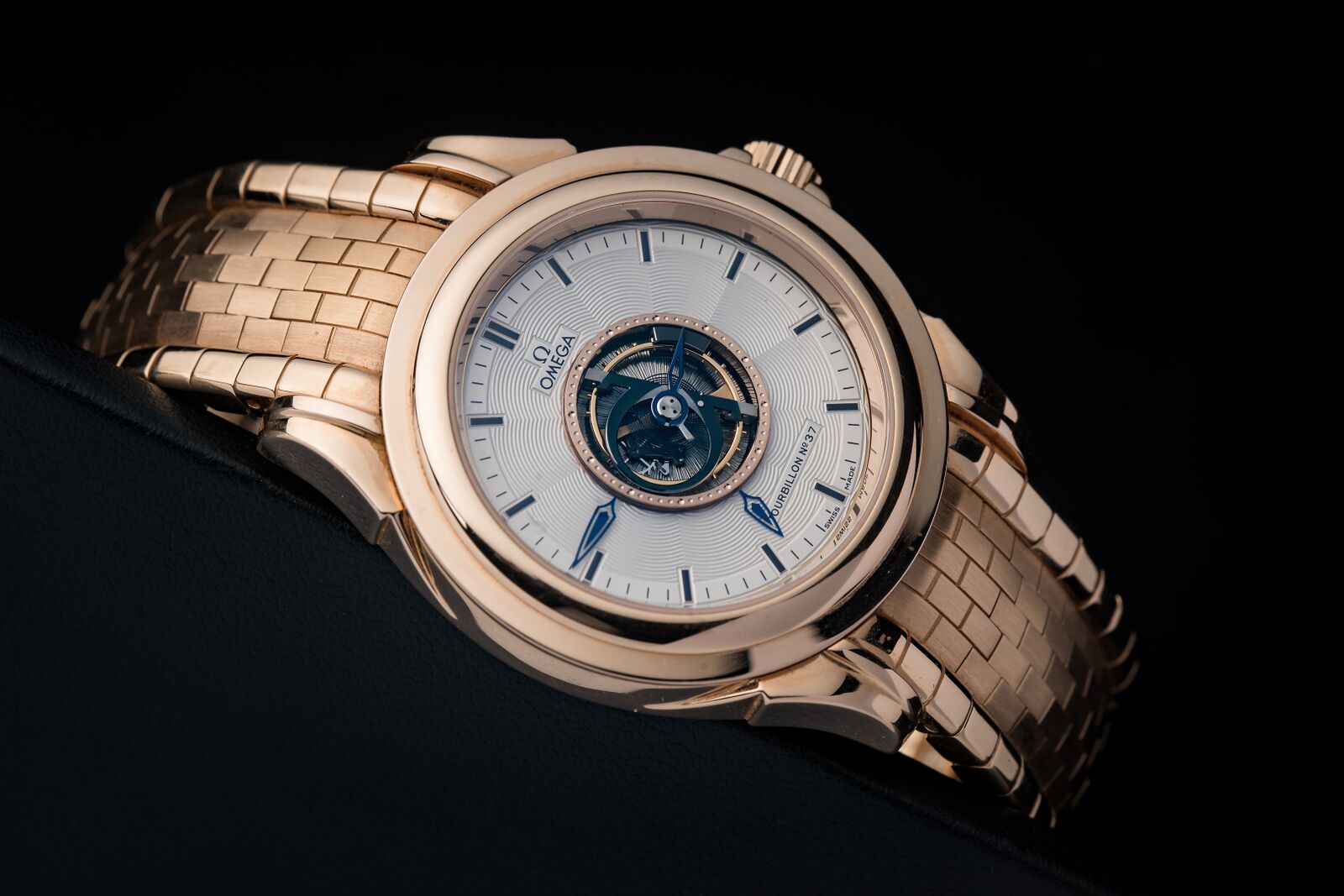 Nearly Vintage: Omega De Ville Central Tourbillon