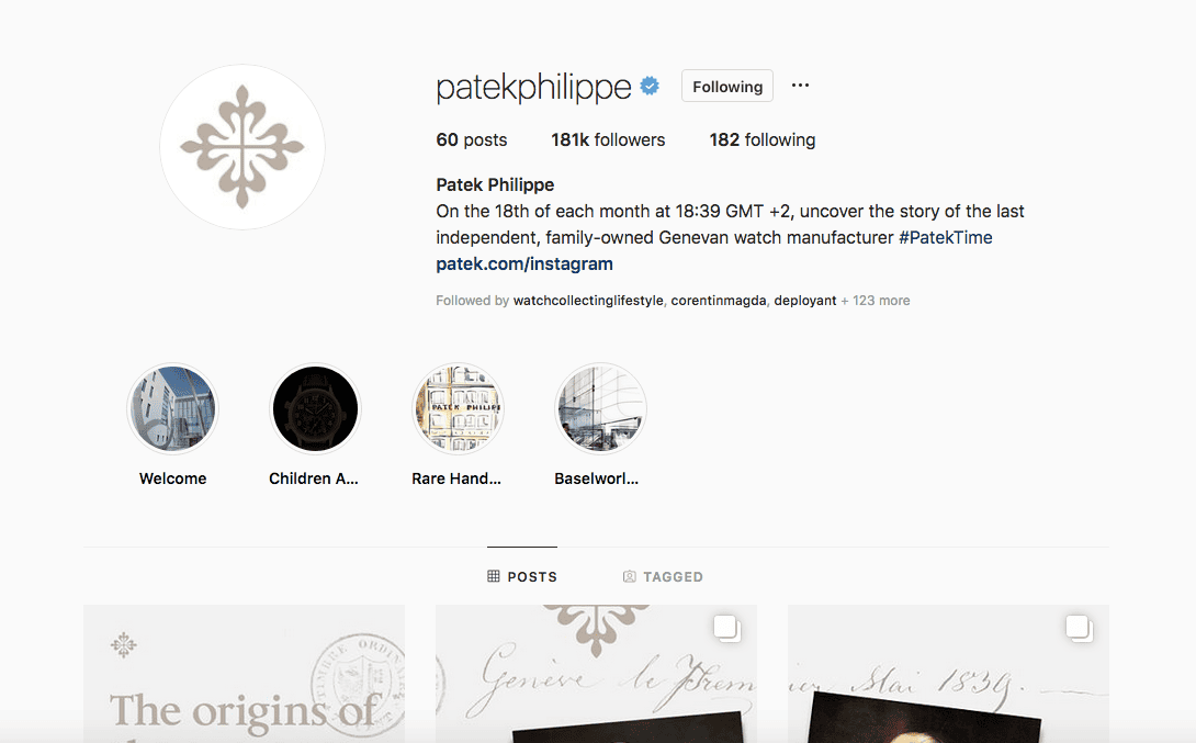 What Watch Brands To Follow On Instagram