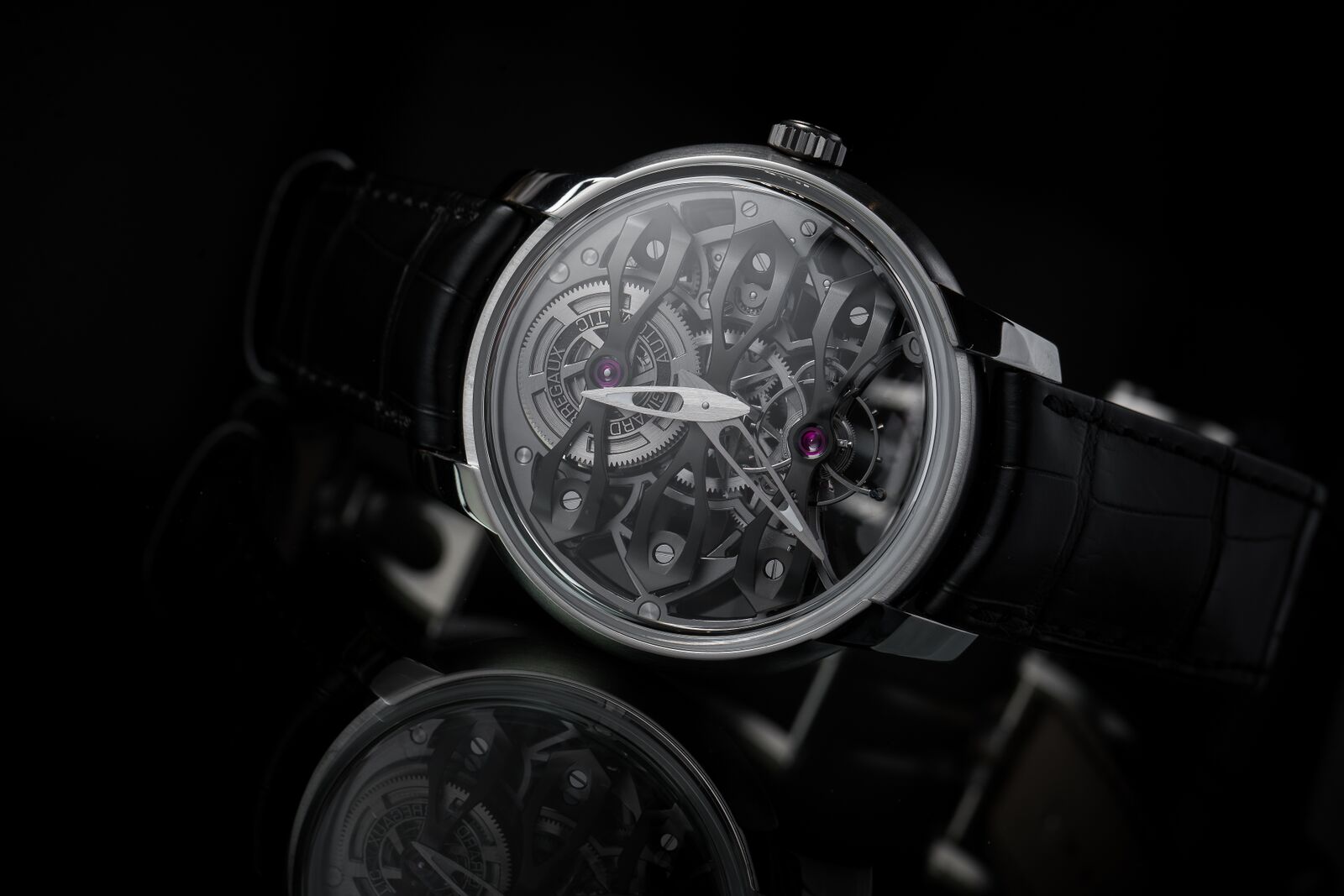 Haute Complication: Girard Perregaux Neo-Tourbillon Skeleton with Three Bridges
