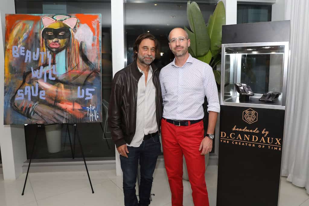 Haute Living and D. Candaux Present Jordi Molla Collectors Dinner At Mondrian Hotel With David Rosen Galleries