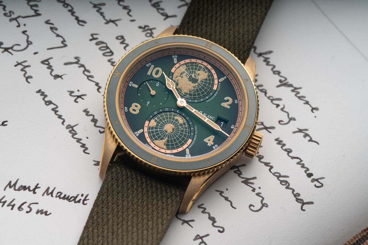 Montblanc 1858 Geosphere bronze