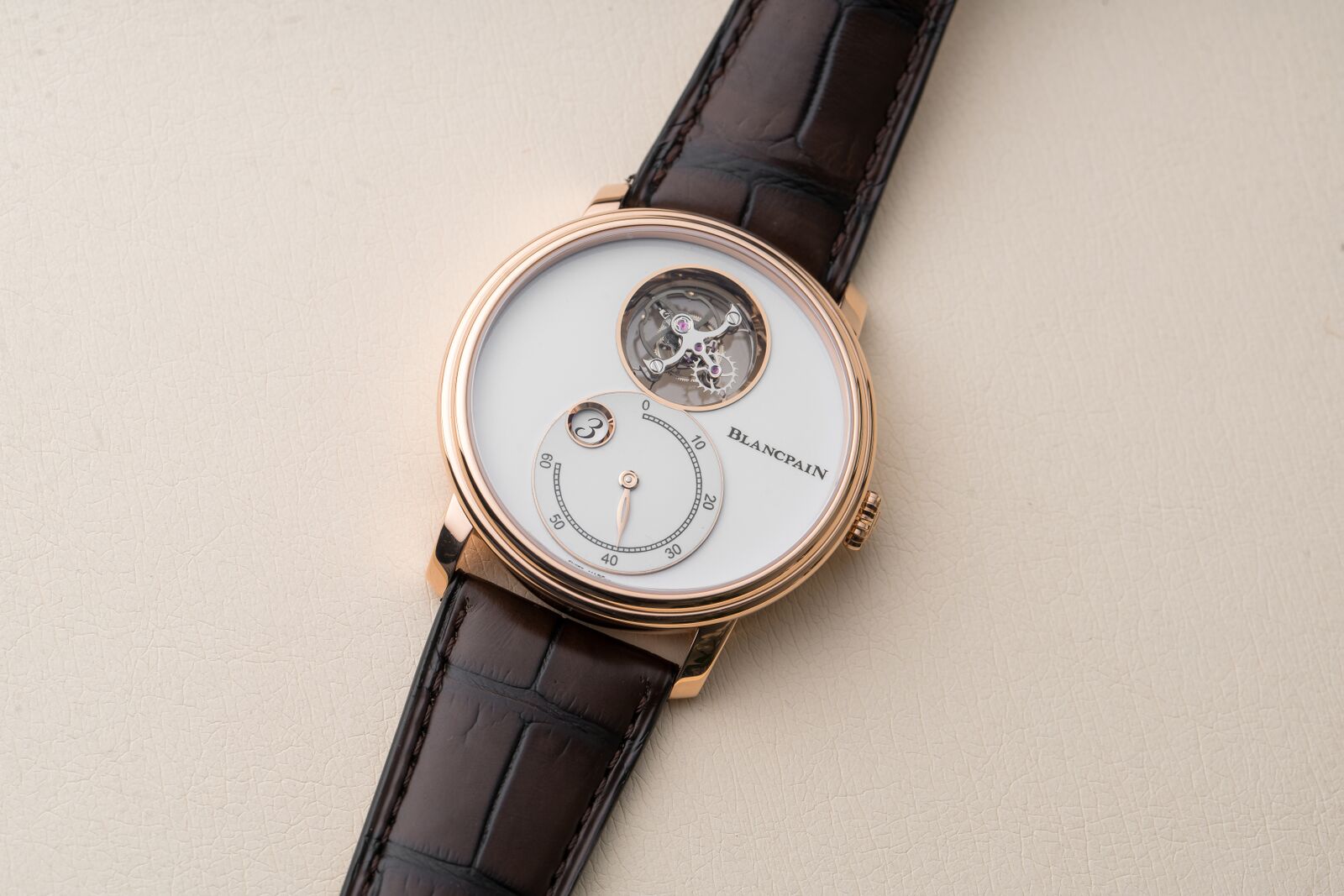 Haute Complication: Blancpain Villeret Tourbillon Heure Sautante Minutes Retrograde