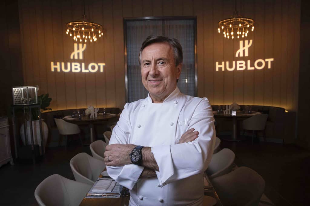 Inside Haute Time’s Wine & Food Dinner With 2-Michelin-Starred Chef Daniel Boulud And Hublot