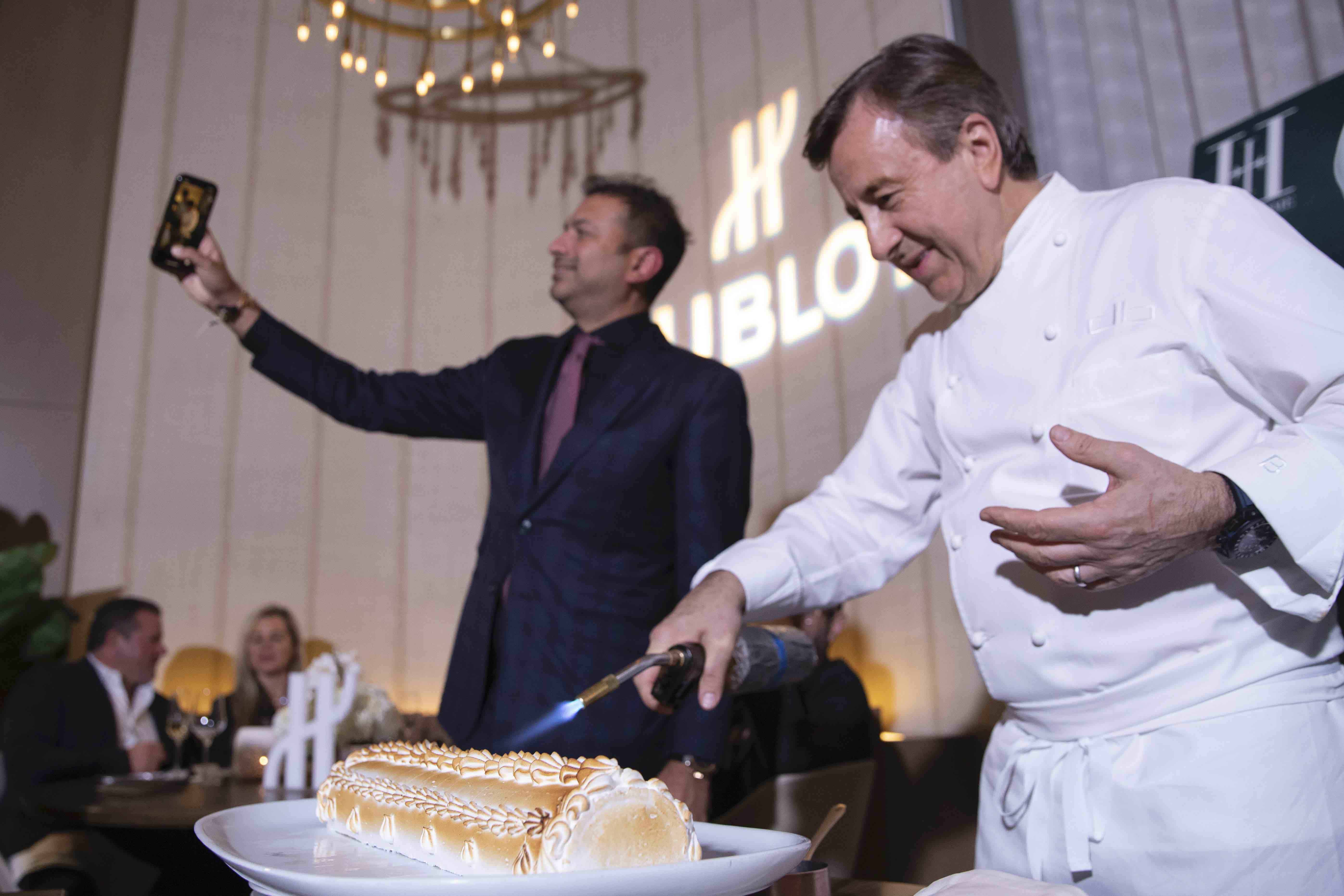 Kamal Hotchandani and Daniel Boulud