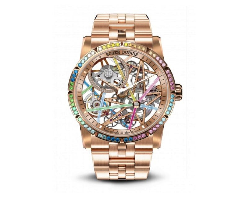 Roger Dubuis Excalibur Blacklight rose gold