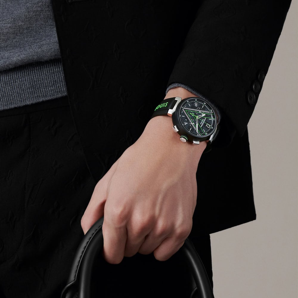 Louis Vuitton Introduces Hot New Tambour Damier Graphite Race