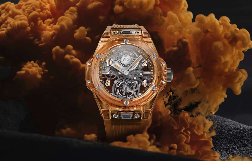 Hublot Big Bang Tourbillon Automatic Orange Sapphire