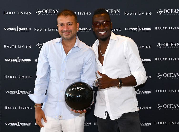 Kamal Hotchandani and Blaise Matuidi