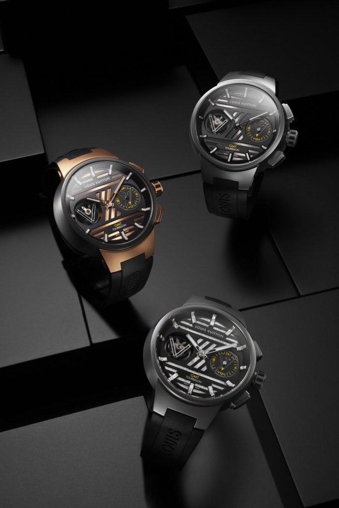 Haute Complication: Louis Vuitton Tambour Curve GMT Flying Tourbillon