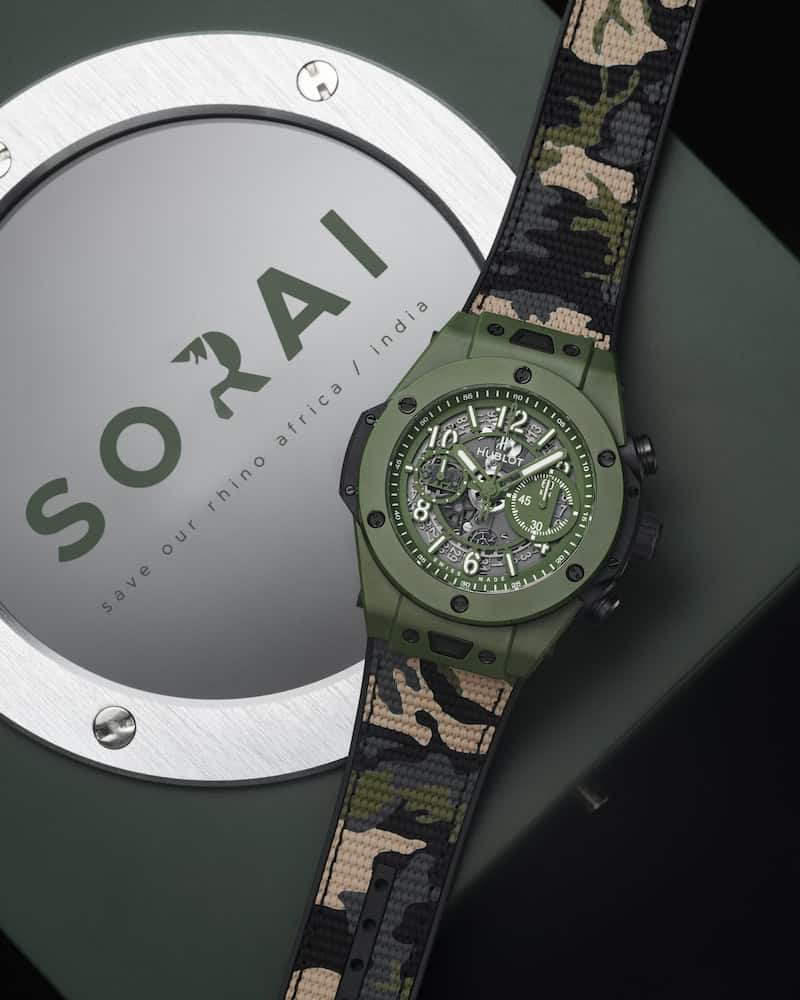 Hubot Renews Commitment To Save The Rhino With Stunning New SORAI Limited Edition