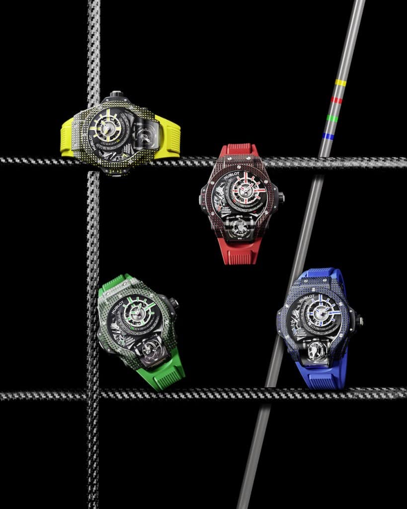 Hublot Takes MP-09 To The Next Level With 3D Carbon Case In Color