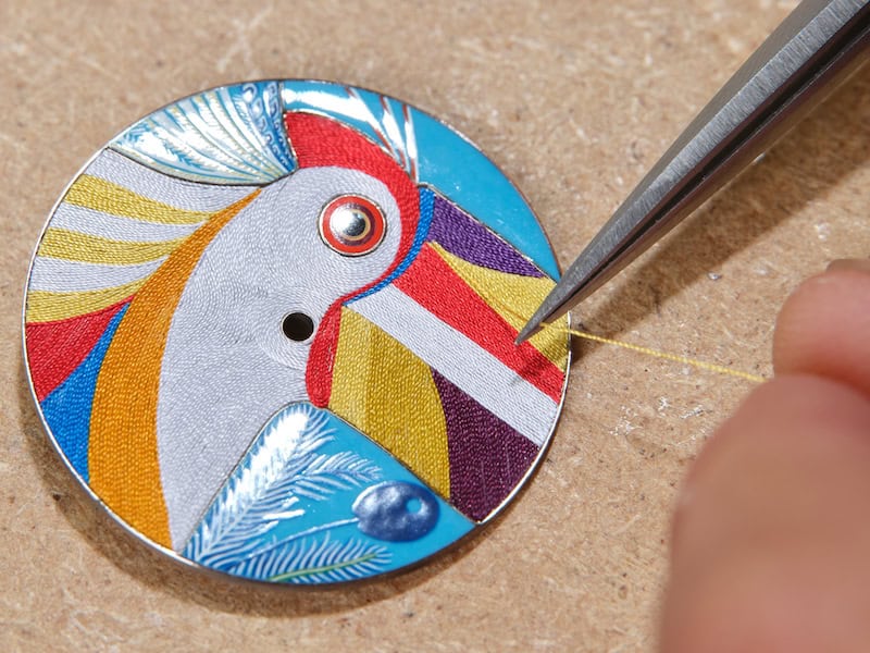 Arceau Toucan de Paradis making of copyright David Marchon (4)