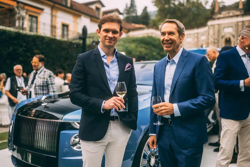 Boat Tail Designer, Alex Innes and Painter, Jeff Koons
