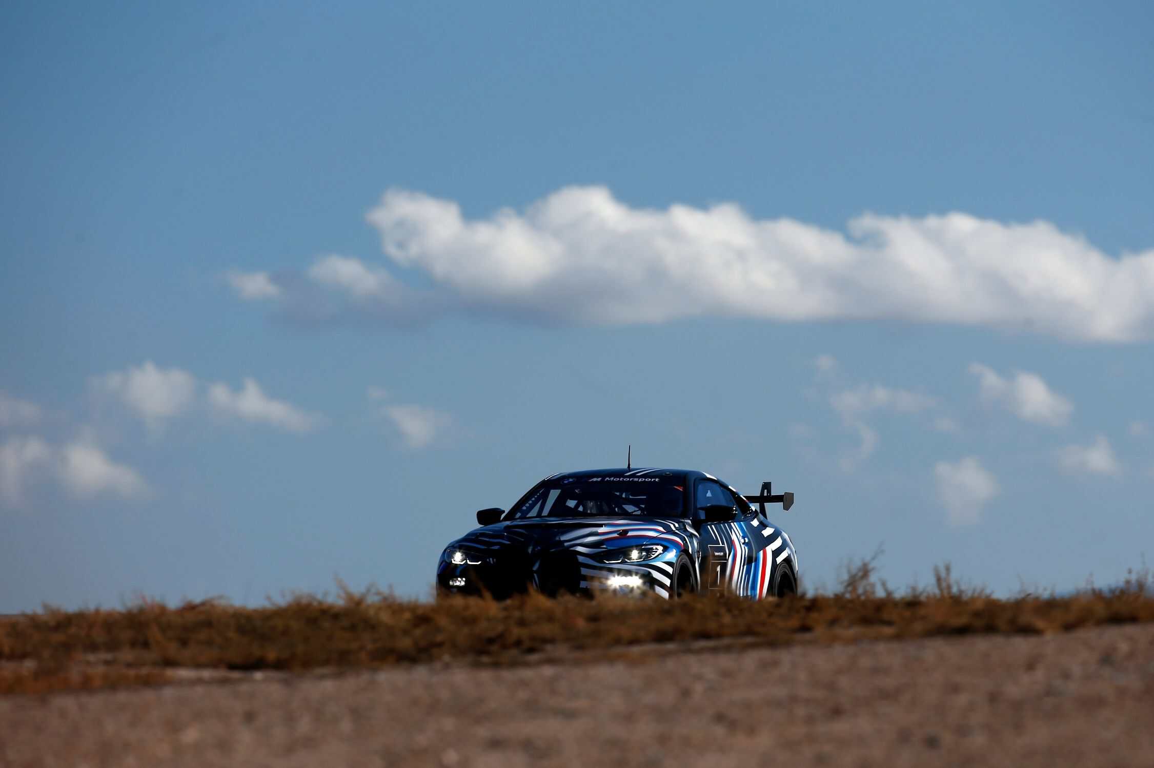 The new BMW M4 GT4 completes its first round of tests