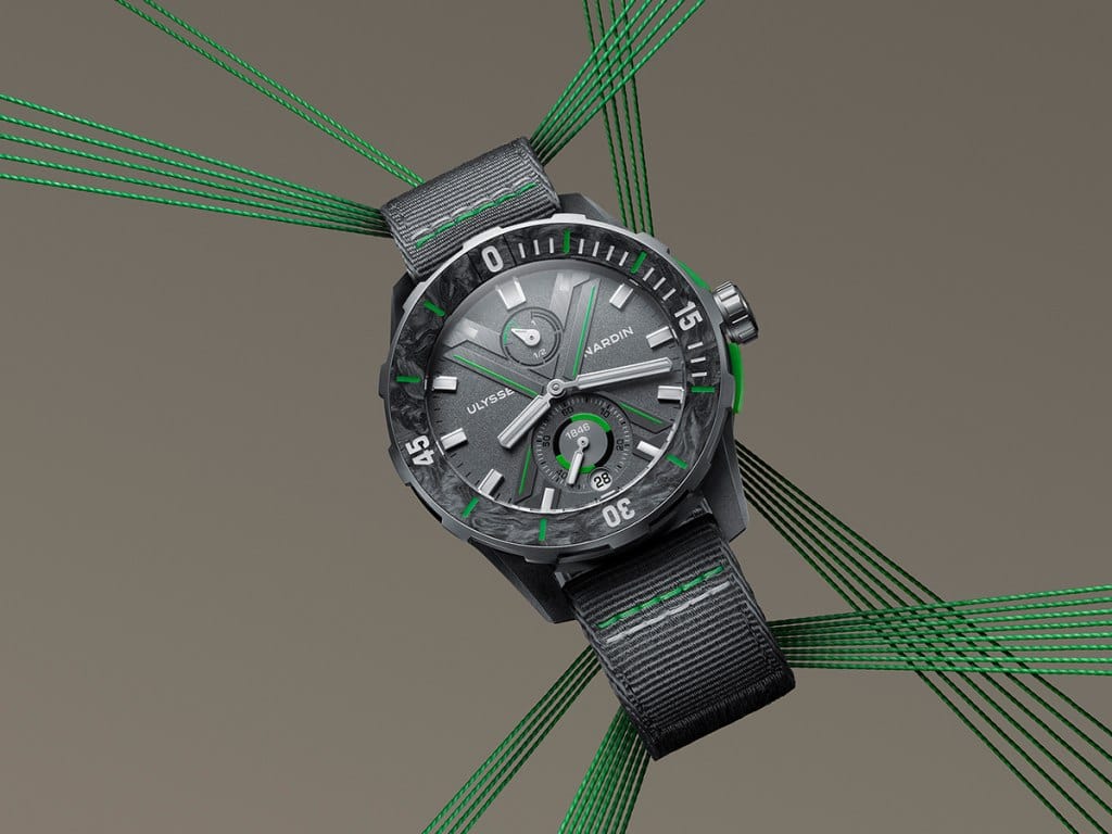 Ulysse Nardin Launches The Ocean Race Diver Making History As The First Diver Upcycled From Fishing Nets