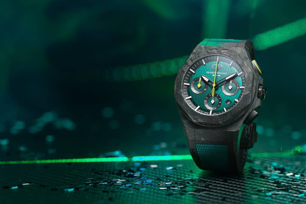 Girard-Perregaux Presents Laureato Absolute Chronograph Aston Martin F1 Edition