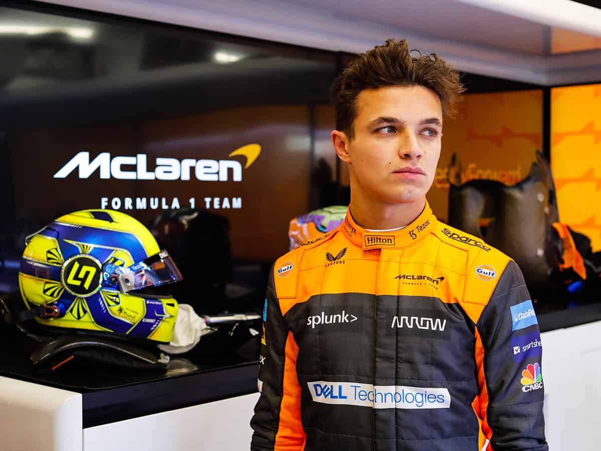 LANDO NORRIS F1 HAUTE LIVING