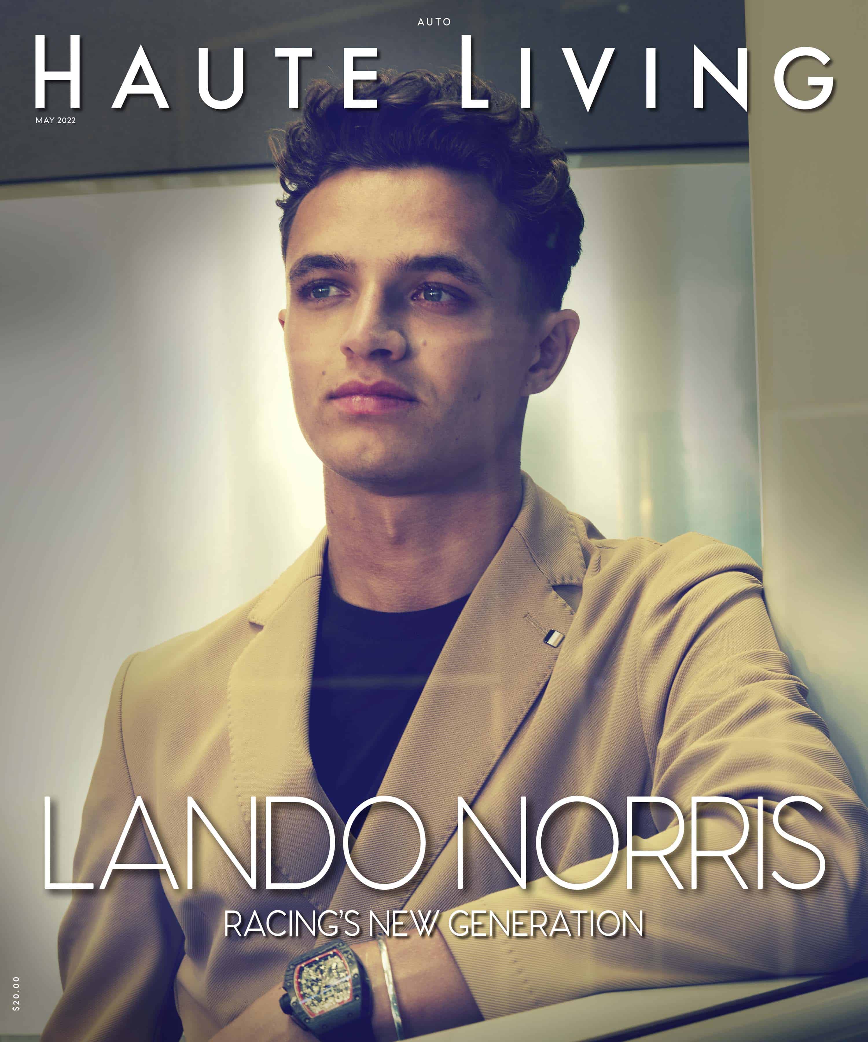 LANDO NORRIS F1 HAUTE LIVING
