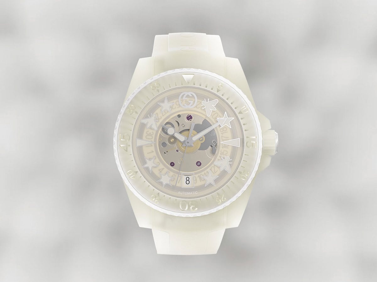 Gucci Adds Four New Bio-Based Timepieces To Its Dive Collection