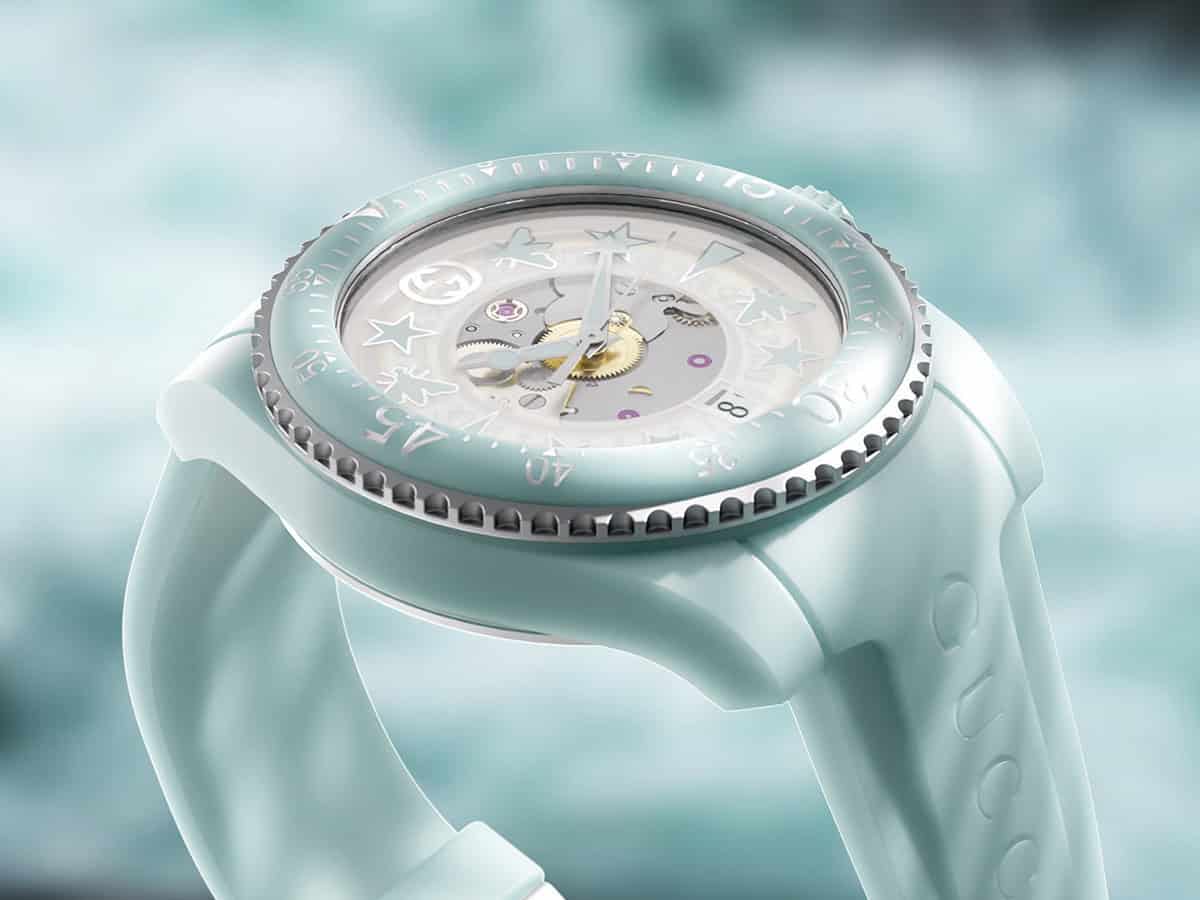 Gucci Adds Four New Bio-Based Timepieces To Its Dive Collection