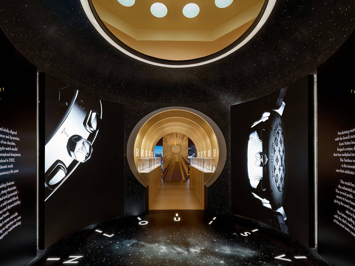 Celebrating High Watchmaking: Inside Louis Vuitton’s Exhibition Honoring The 20th Anniversary Of The Tambour Watch In South Coast Plaza