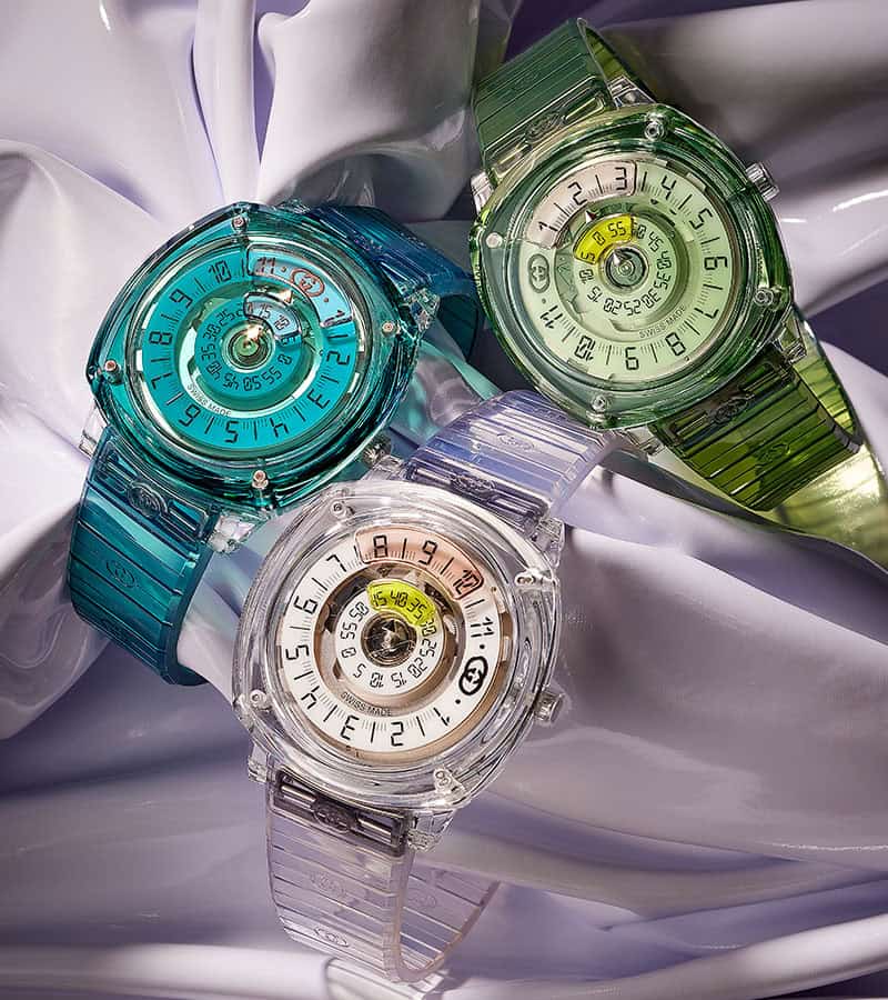 GUCCI TIMEPIECES HAUTE LIVING